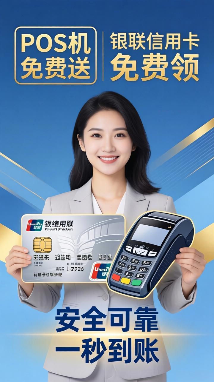 银联商务移动POS机产品展示